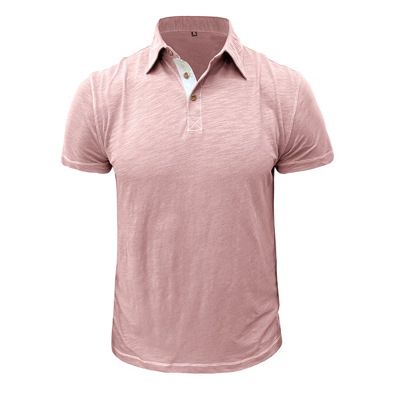 Heren Poloshirt van Zacht Katoen – Matteo