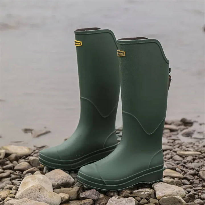 Waterdichte Dames Regenlaarzen van PVC met antislipzool - Corina