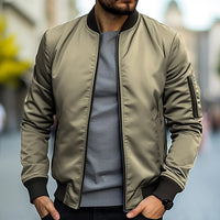 Men's Bomber Jacket with Arm Pocket – Jaron