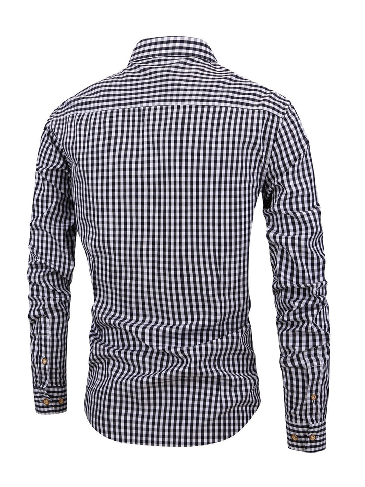 Checked Men's Shirt with Comfortable Fit – Jules