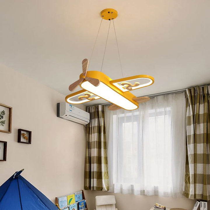 LED Airplane Kids Room Pendant Lamp - SkyFlyer