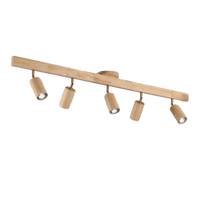 Adjustable Wooden Ceiling Spot Lamp - EcoLux