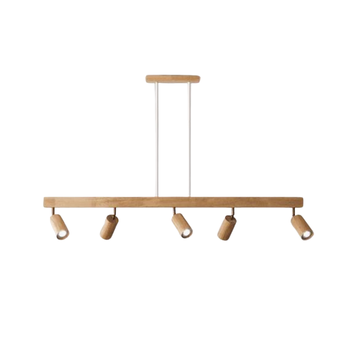 Adjustable Wooden Ceiling Spot Lamp - EcoLux