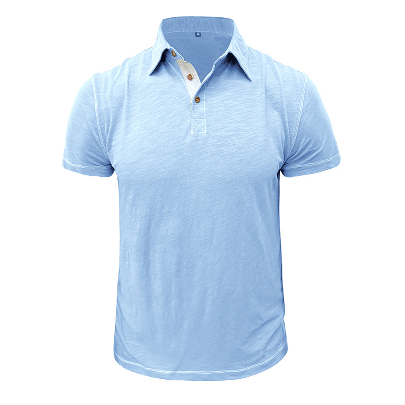 Heren Poloshirt van Zacht Katoen – Matteo