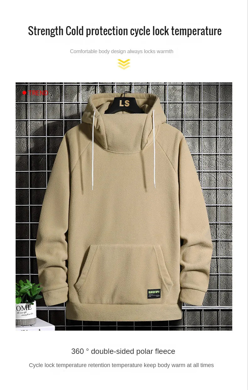 Sammy Jackson™ Street Hoodie | Oversized ciepła bluza z kapturem