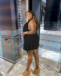 Sammy Jackson™ Lina Plus Size Playsuit | Luchtig & Stijlvol