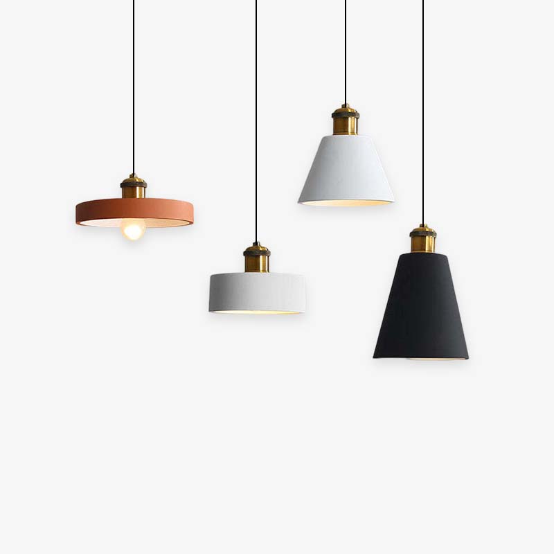 Stylowa lampa wisząca LED w stylu Morandi - MoraGlow