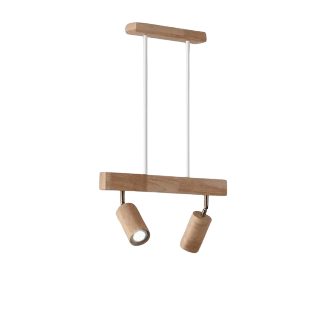 Adjustable Wooden Ceiling Spot Lamp - EcoLux