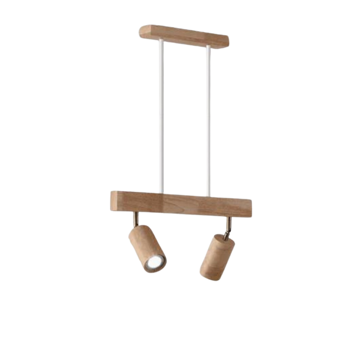Adjustable Wooden Ceiling Spot Lamp - EcoLux