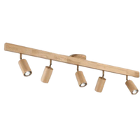 Adjustable Wooden Ceiling Spot Lamp - EcoLux