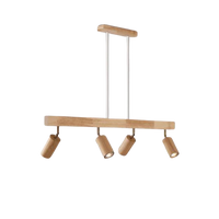 Adjustable Wooden Ceiling Spot Lamp - EcoLux