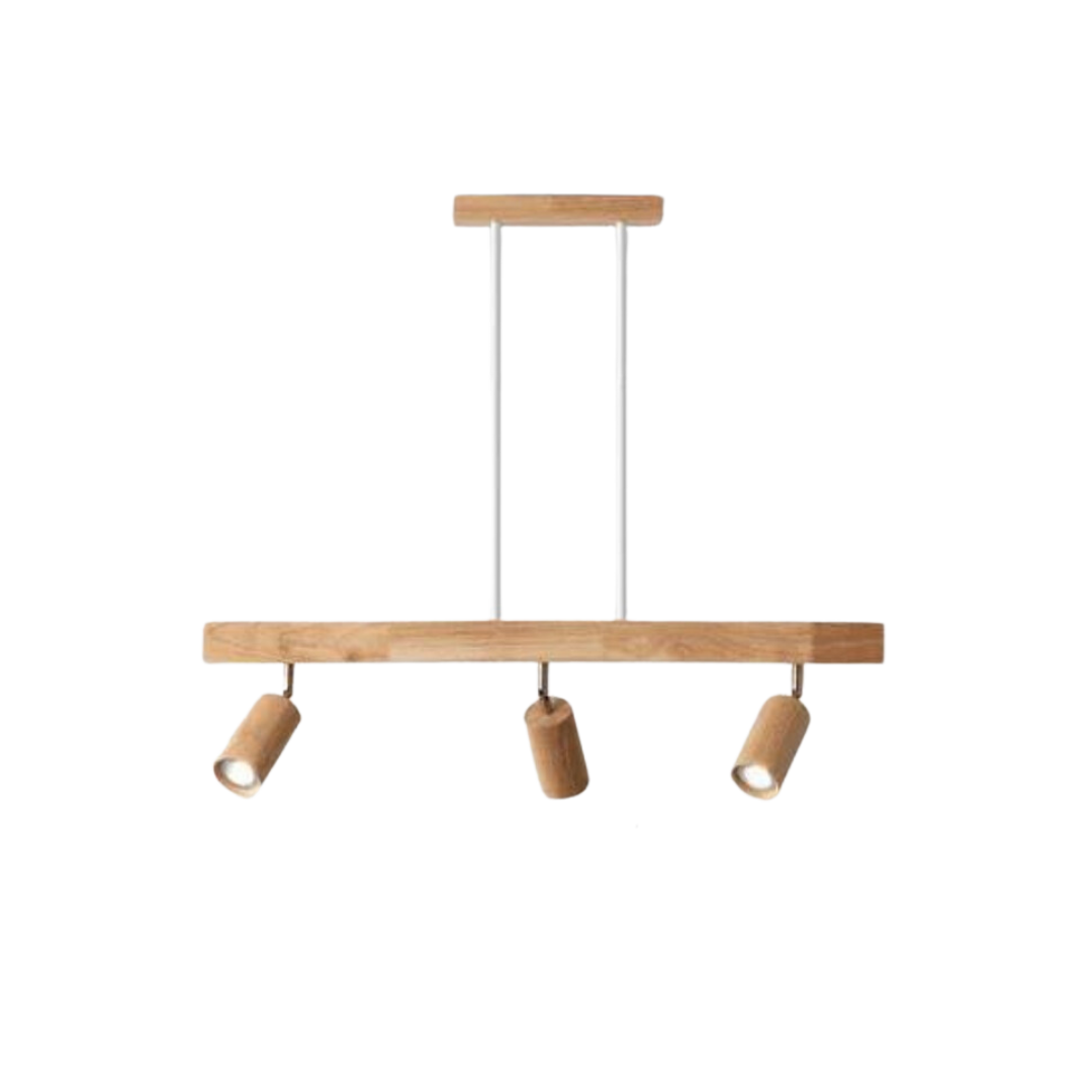 Adjustable Wooden Ceiling Spot Lamp - EcoLux