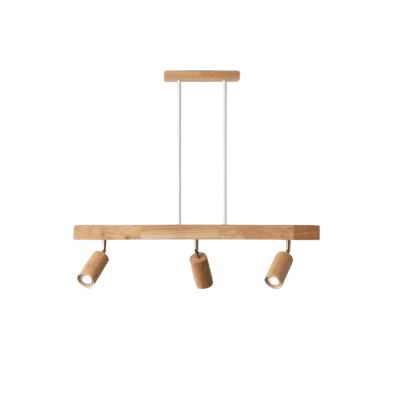 Adjustable Wooden Ceiling Spot Lamp - EcoLux