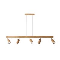 Adjustable Wooden Ceiling Spot Lamp - EcoLux