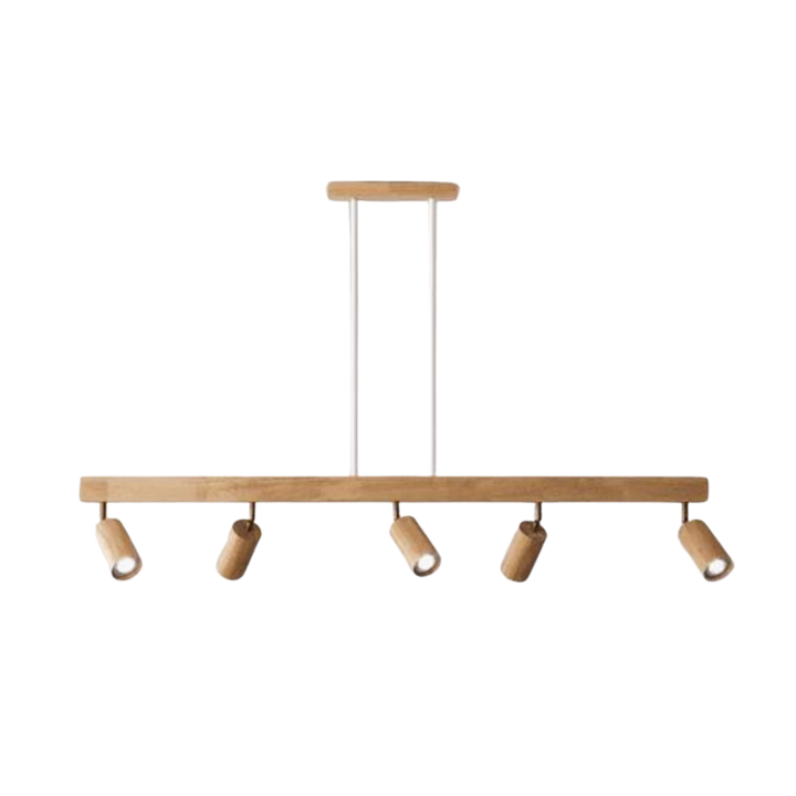Adjustable Wooden Ceiling Spot Lamp - EcoLux