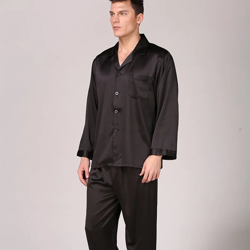 Sammy Jackson™ Silk Pyjama | Comfortabele zijden pyjama