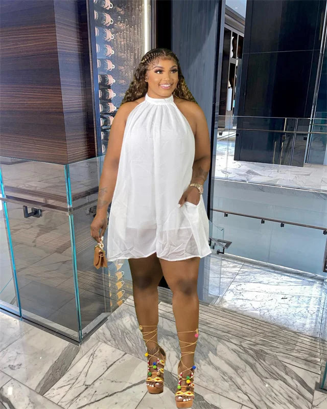 Sammy Jackson™ Lina Plus Size Playsuit | Luchtig & Stijlvol