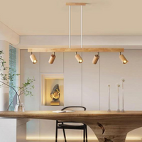 Adjustable Wooden Ceiling Spot Lamp - EcoLux