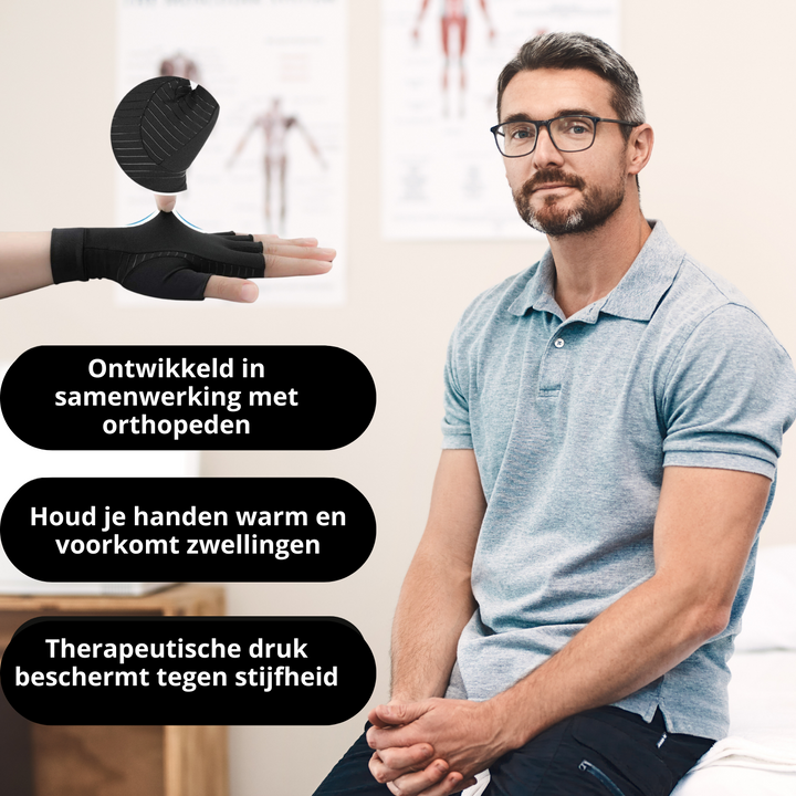 Rękawice kompresyjne przeciw artretyzmowi - ThermaFlex