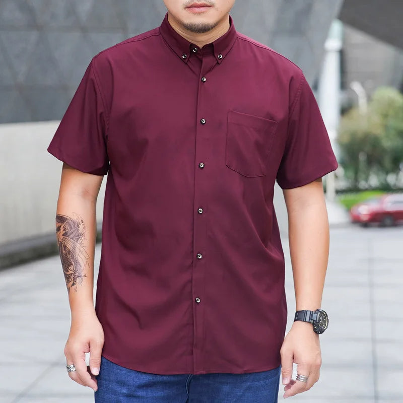 Sammy Jackson™ Jarno Plus Size Overhemd | Netjes & Trendy