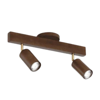 Adjustable Wooden Ceiling Spot Lamp - EcoLux