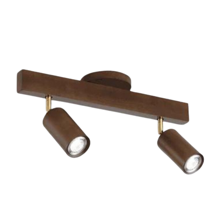 Adjustable Wooden Ceiling Spot Lamp - EcoLux