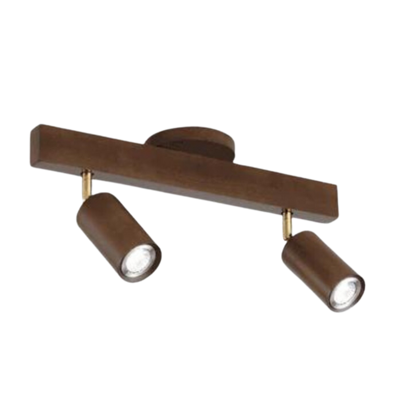 Adjustable Wooden Ceiling Spot Lamp - EcoLux