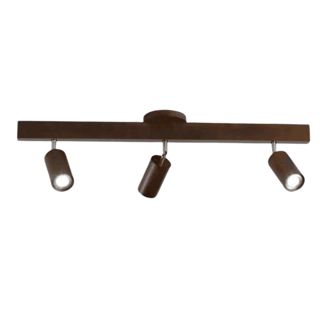 Adjustable Wooden Ceiling Spot Lamp - EcoLux