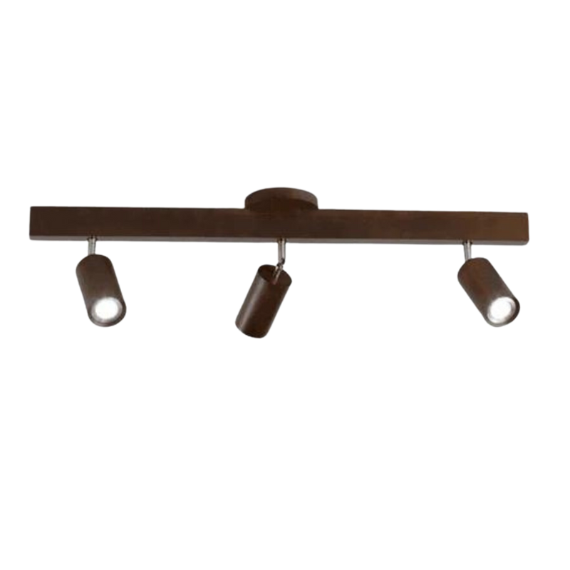 Adjustable Wooden Ceiling Spot Lamp - EcoLux