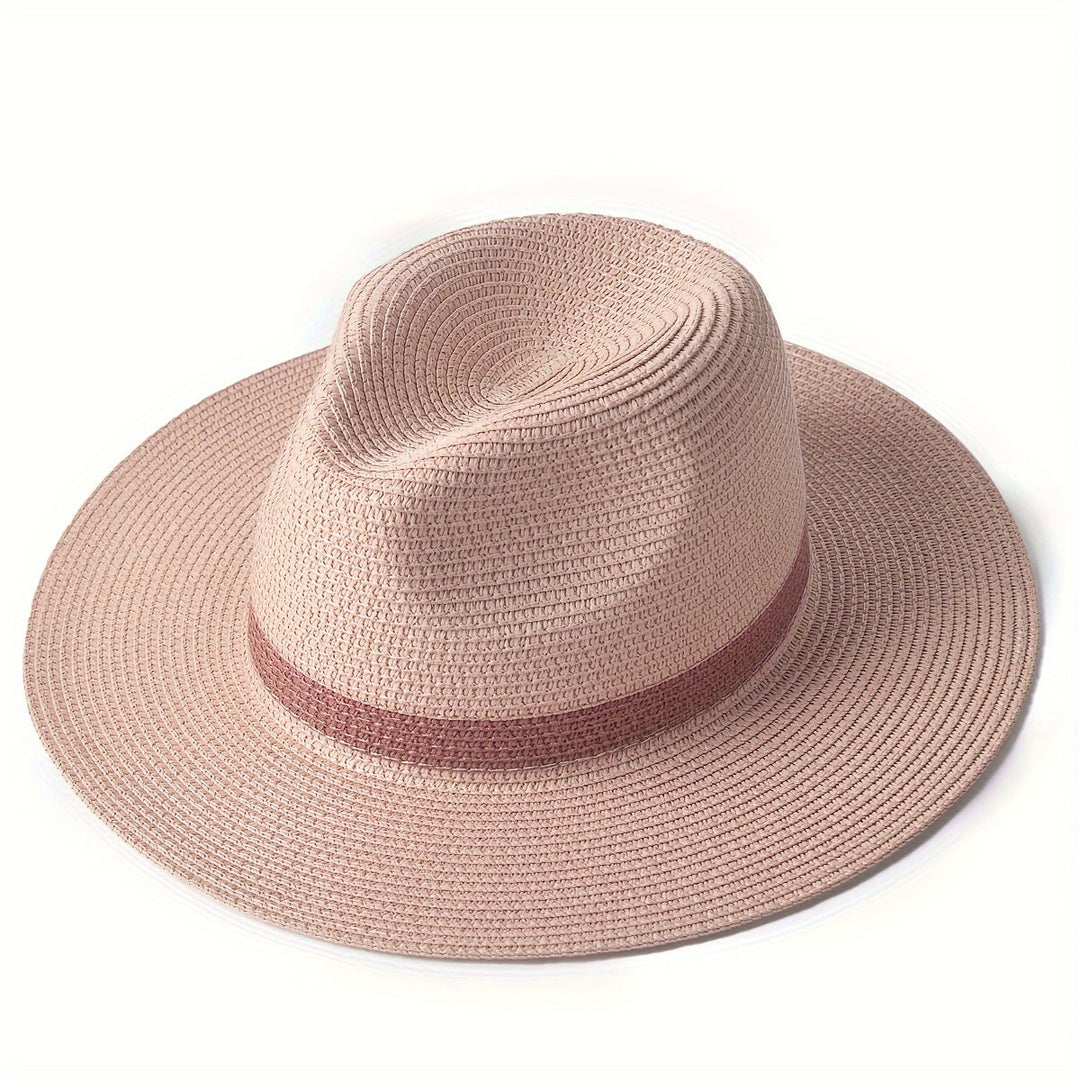 Trendy zonnehoed met brede rand voor dames en heren - SunShield Panama