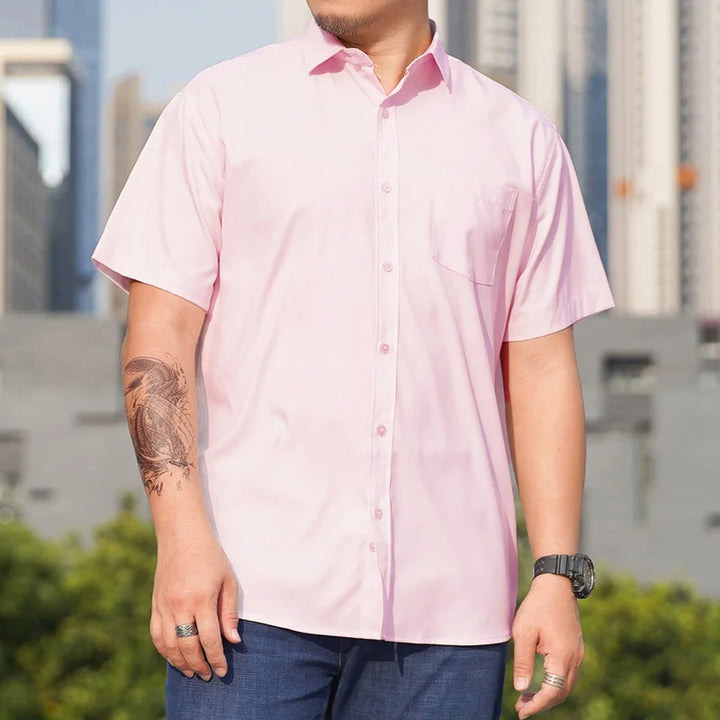 Sammy Jackson™ Jarno Plus Size Overhemd | Netjes & Trendy