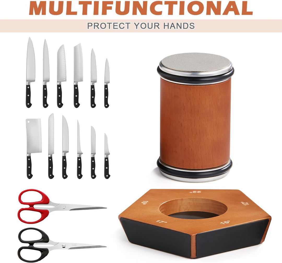 Manual Diamond-Roll Knife Sharpener - SharpRoll
