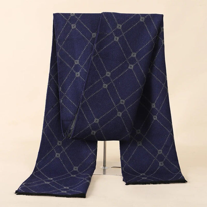 Sammy Jackson™ Checked Scarf | Stylish and warm cashmere scarf