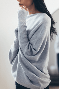 Trendy Off-Shoulder Sweater for Women - Livia