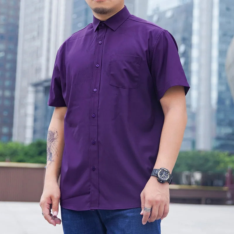 Sammy Jackson™ Jarno Plus Size Overhemd | Netjes & Trendy