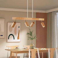 Adjustable Wooden Ceiling Spot Lamp - EcoLux