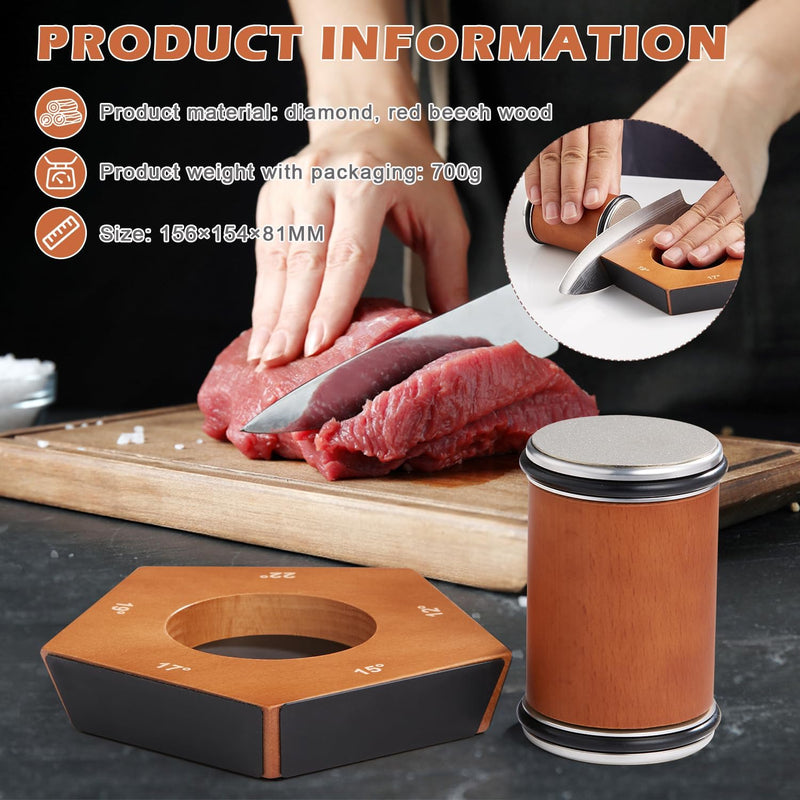 Manual Diamond-Roll Knife Sharpener - SharpRoll
