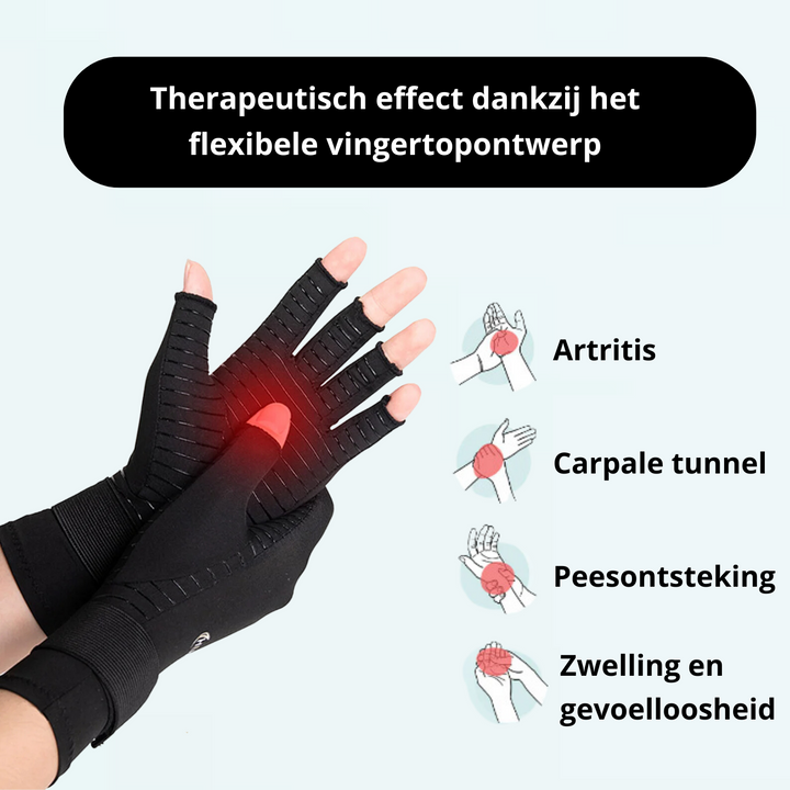 Rękawice kompresyjne przeciw artretyzmowi - ThermaFlex