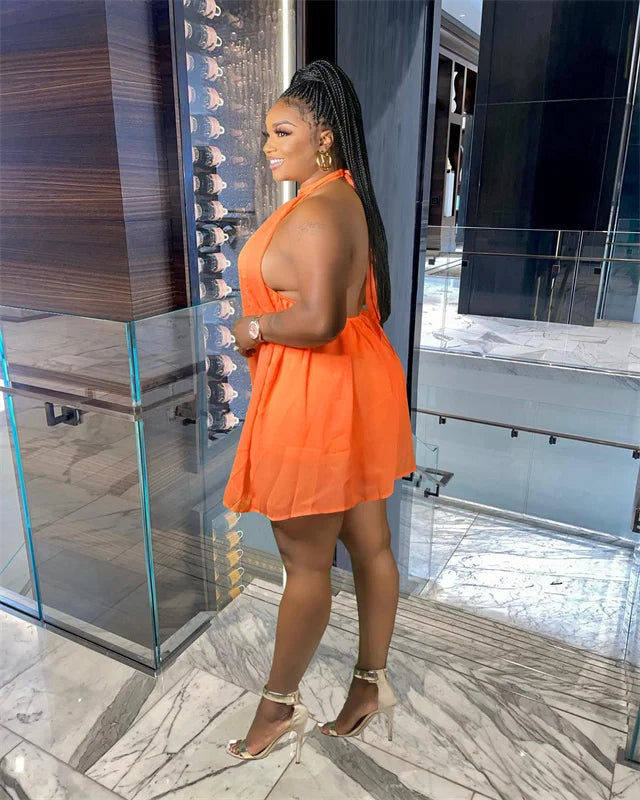 Sammy Jackson™ Lina Plus Size Playsuit | Luchtig & Stijlvol
