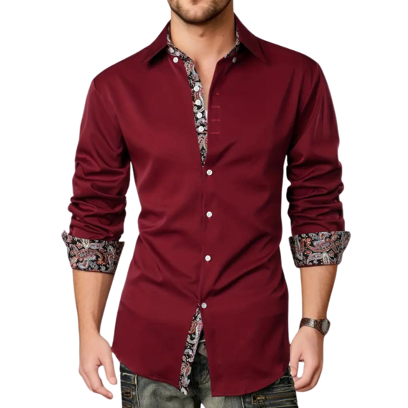 Trendy Men's Party Shirt - Matteo
