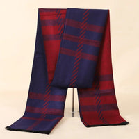 Sammy Jackson™ Checked Scarf | Stylish and warm cashmere scarf