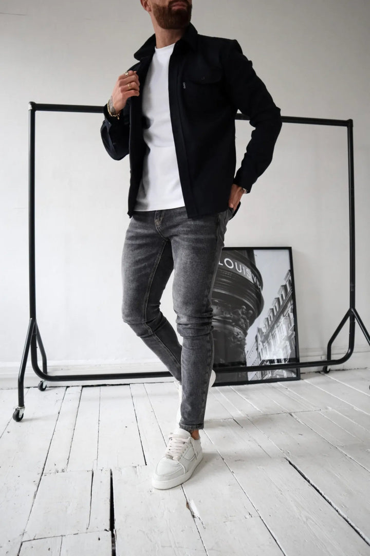 Modern Overhemdjack voor Heren – Elias