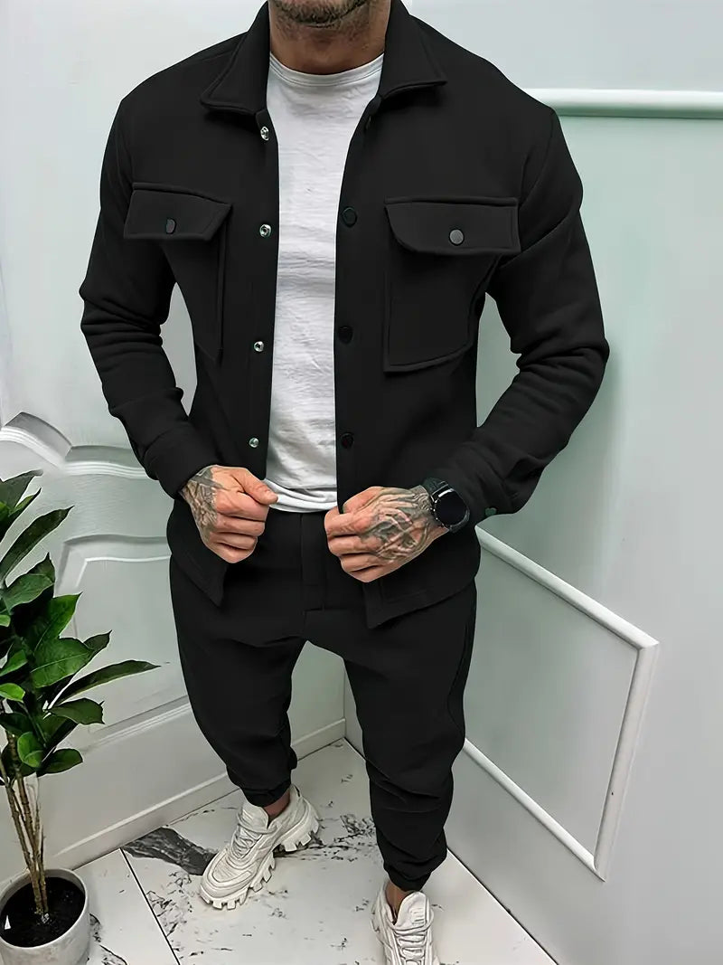 Stoere Herenset Met Jas En Broek – Daan