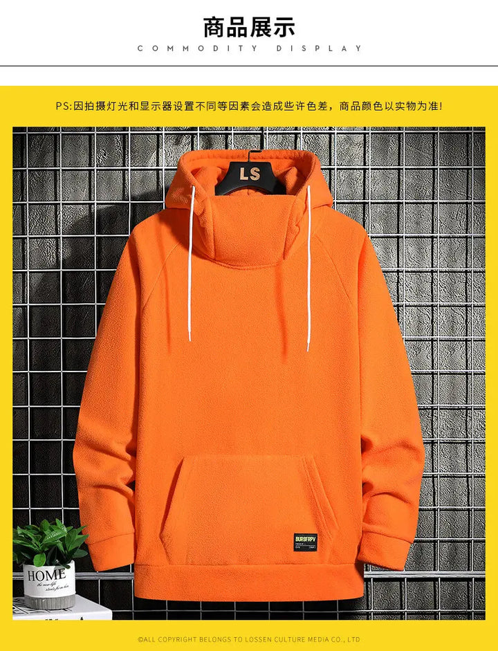 Sammy Jackson™ Street Hoodie | Oversized ciepła bluza z kapturem