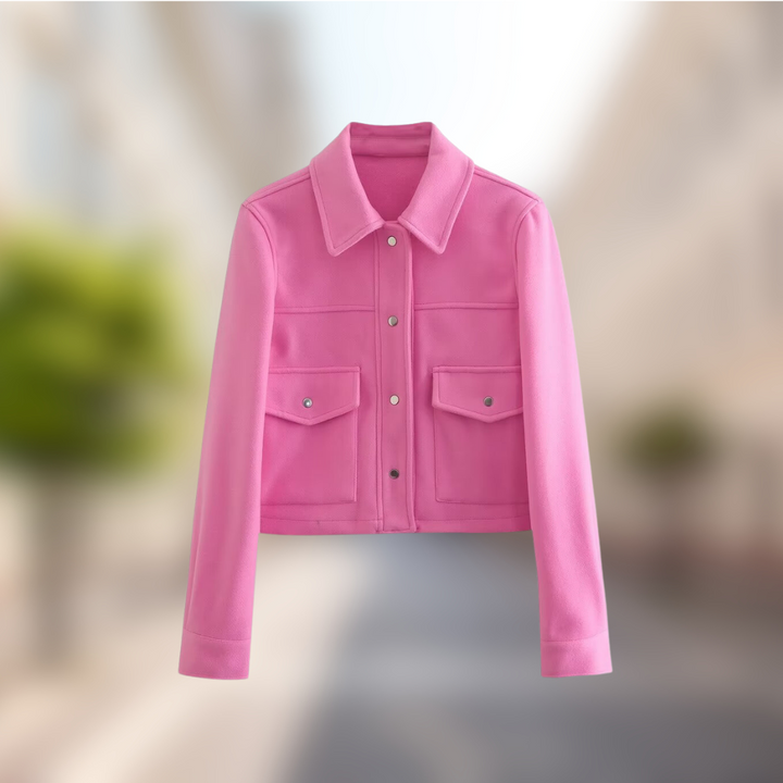 Women's Wool Coat in Casual Style for Autumn – Amara