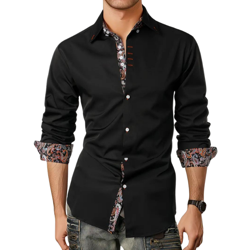 Trendy Men's Party Shirt - Matteo
