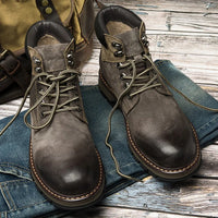 Sammy Jackson™ Leather Winter Shoes | True winter warmers