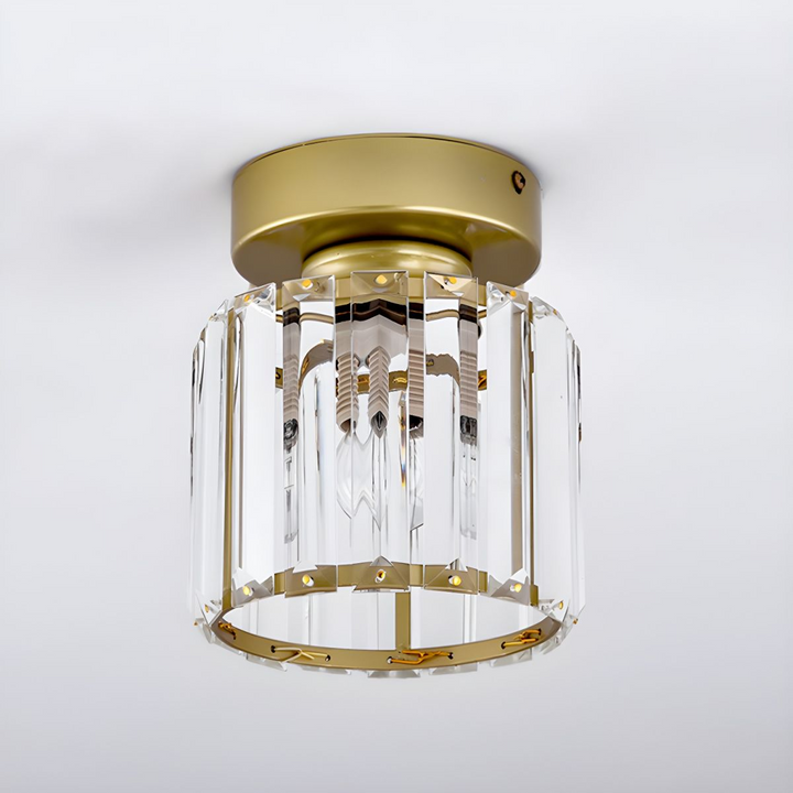Modern Crystal Ceiling Lamp - CrystalGlow