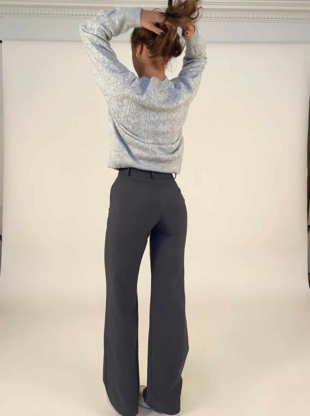Stylish High-Waisted Pants - Luna
