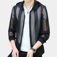 Lightweight Summer Jacket with Hood for Men - Vince